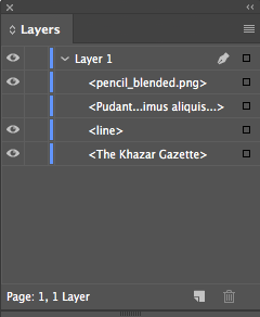 Layer invisible