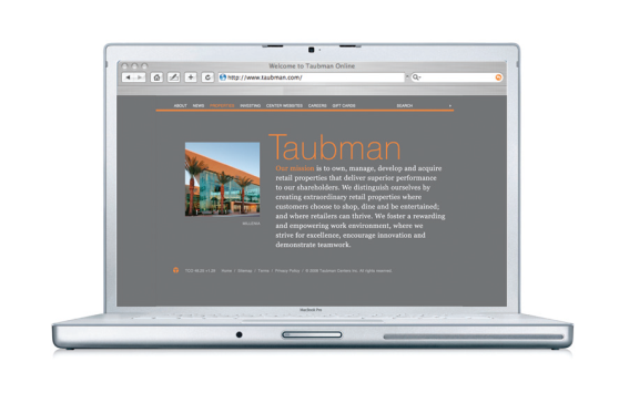 taubman branding