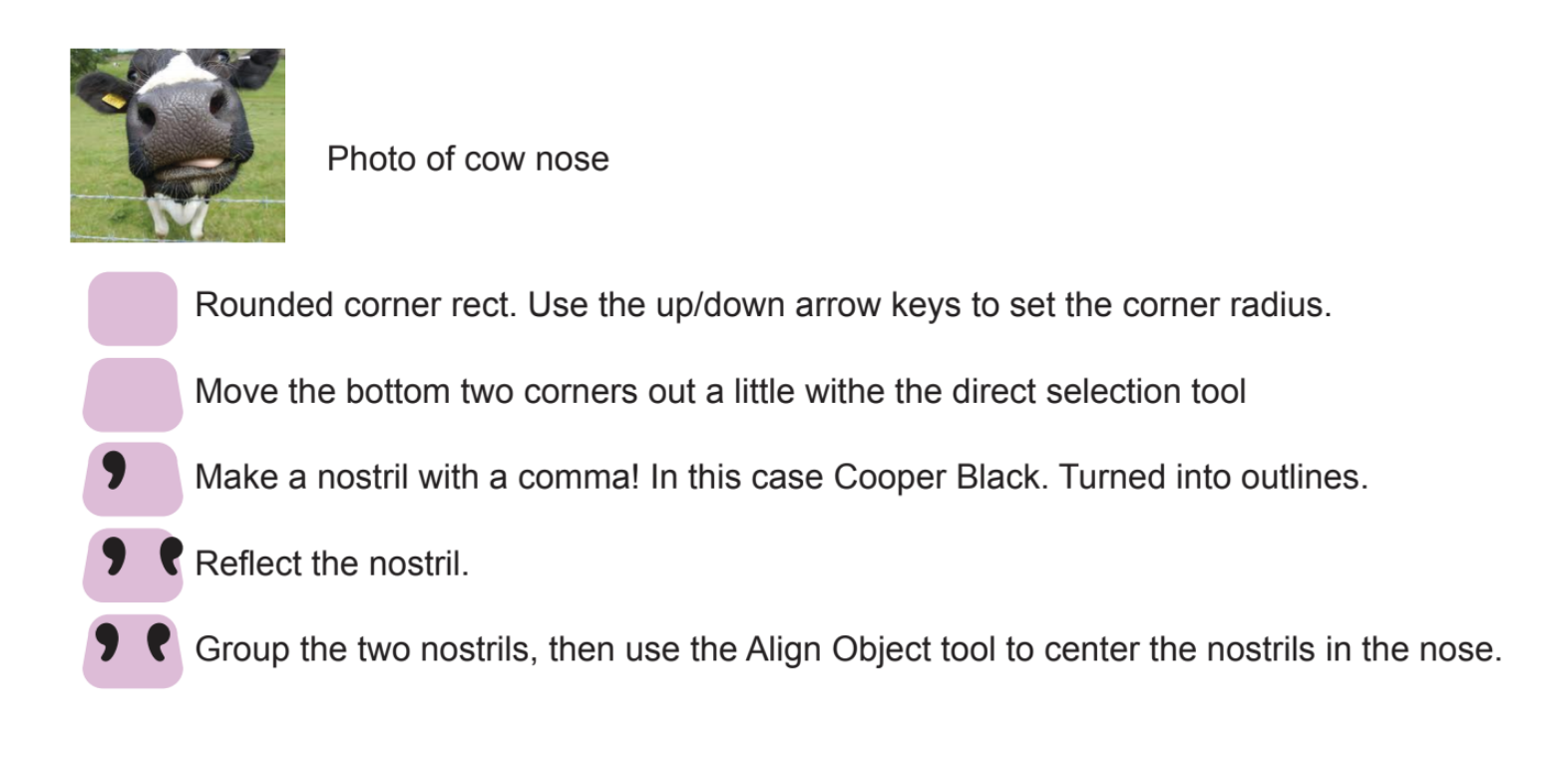 Cow Nose