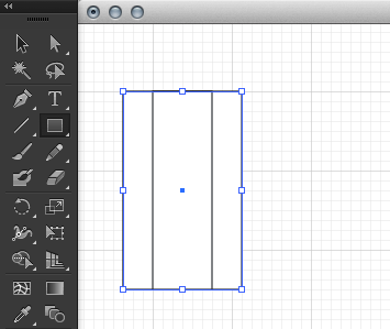 Rectangle moved to back