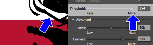 threshold setting high