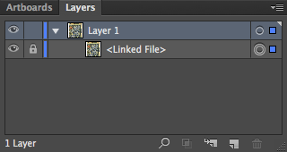 Layers Panel - Lock