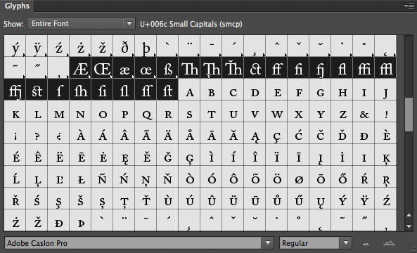 ligatures