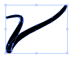 expanded paintbrush path