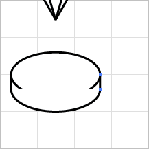 Add line segment on right