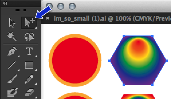 Select Within Goup tool