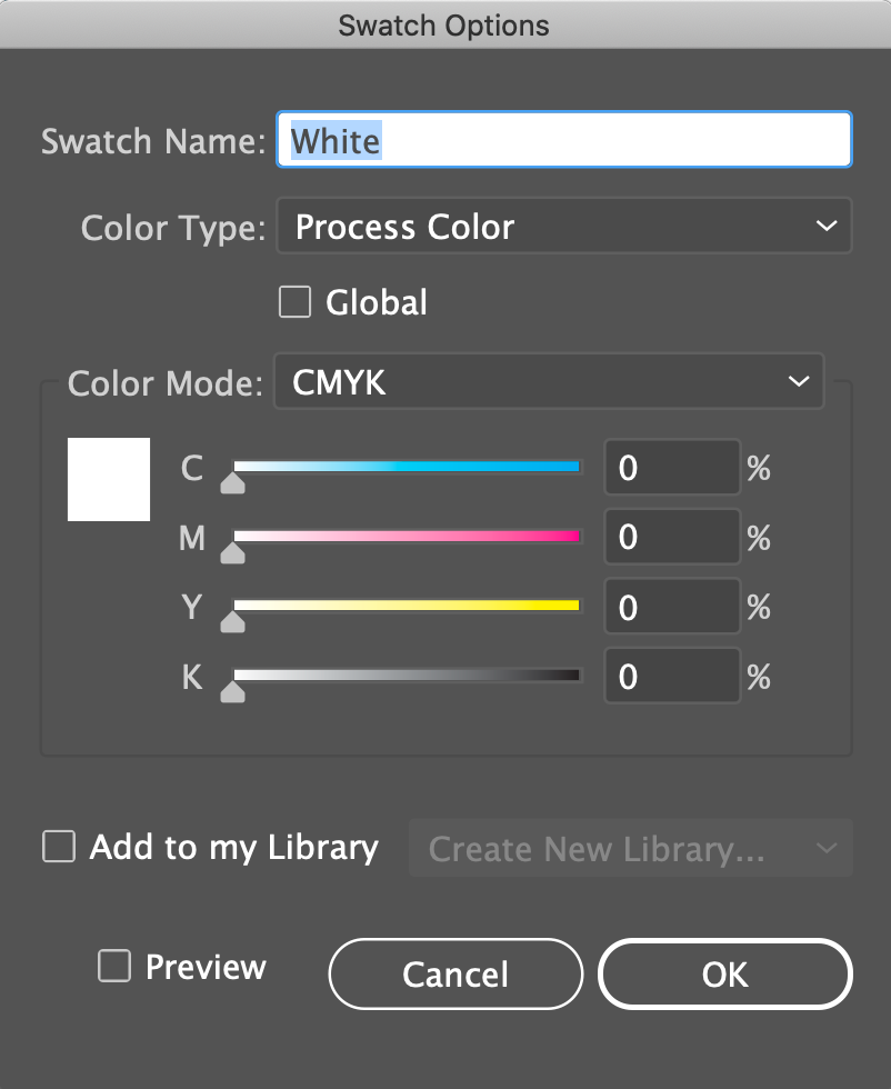 Swatch Options