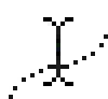 Text Cursor over Open Path