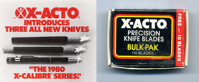 xacto knifes and blades