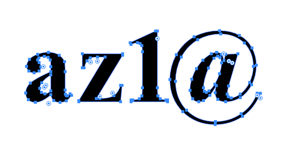 a z 1 @