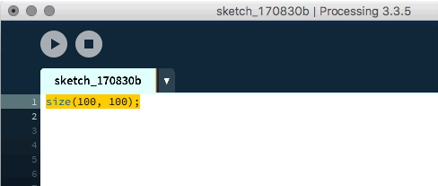 Processing PDE with selected code