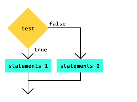 Flow Diagram: If/Then/Else Test