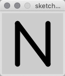 Resulting Display Window: N Key