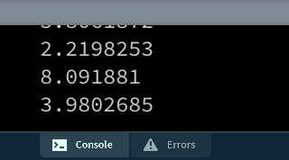 Resulting Console Window