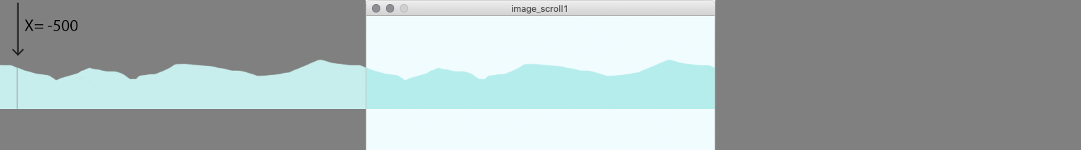 image scroll sketch